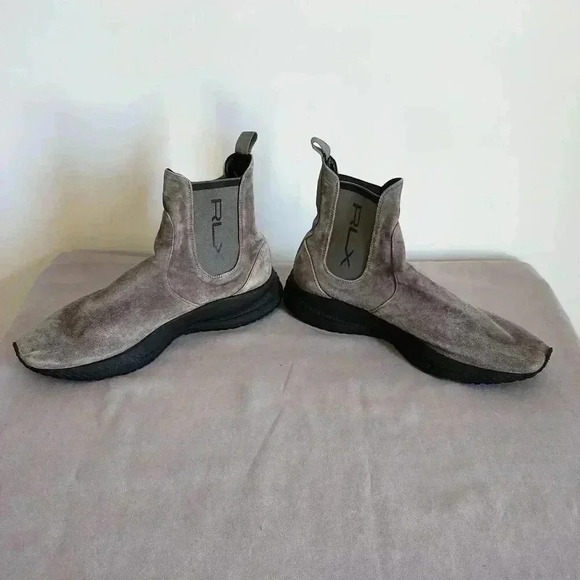 NWT RLX Slip-On Suede Sock Sneaker - US Men's 5.5 - Picture 2 of 5